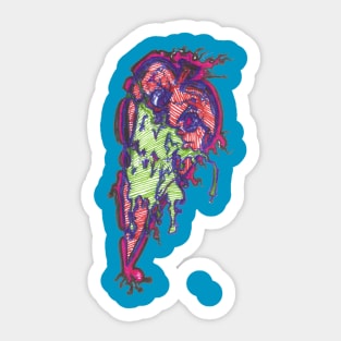 Capsaicin Skull Pepper Sticker